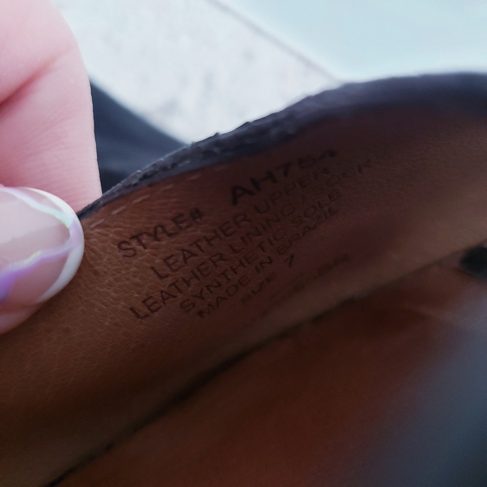Madewell Erica Peeptoe Mule Snakeskin Print Detail - Picture 5 of 6